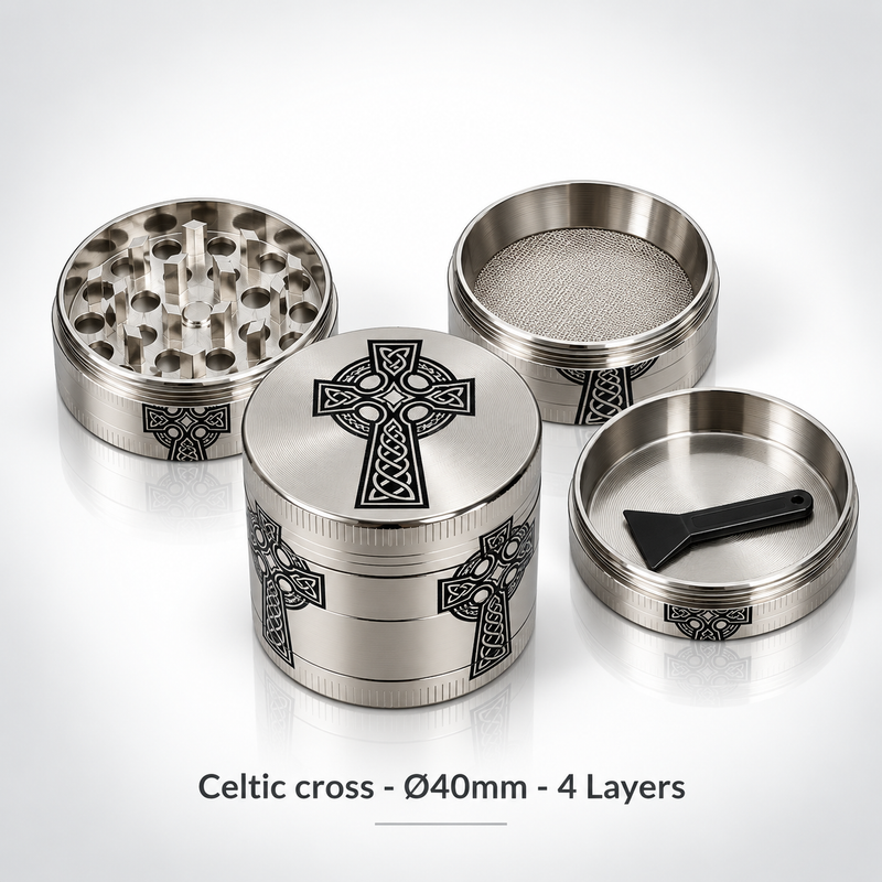 Irish Symbols Grinder Ø40mm