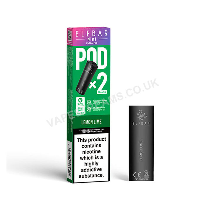 Elf Bar - 4 in 1 Prefilled Pods (2pcs)
