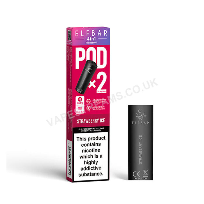 Elf Bar - 4 in 1 Prefilled Pods (2pcs)