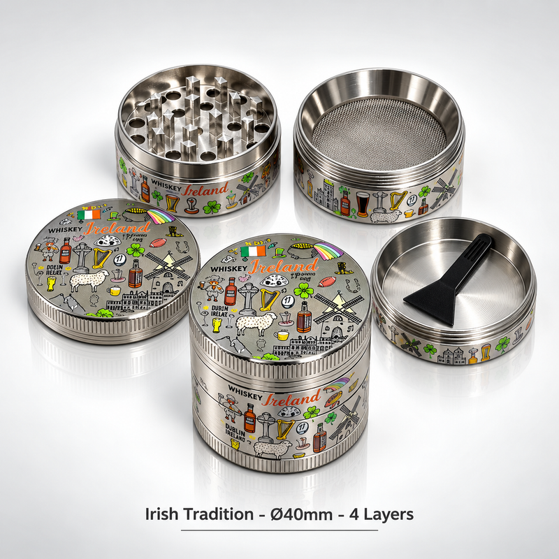Irish Symbols Grinder Ø40mm