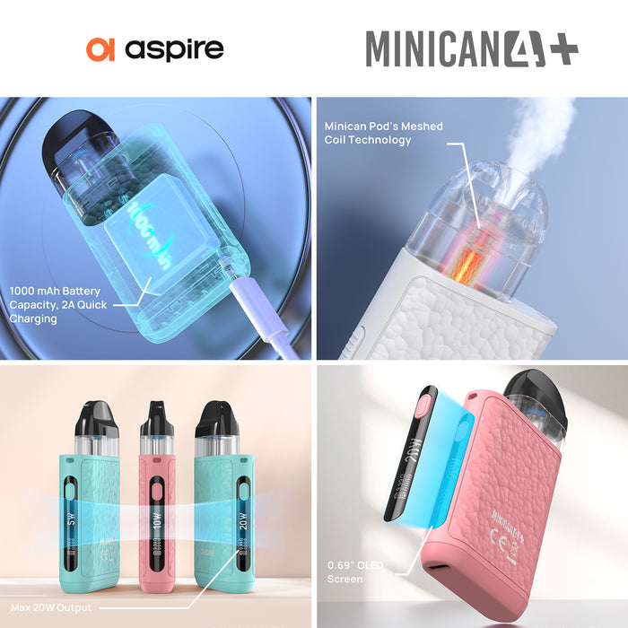 Aspire Minican 4 Plus Vape Kit