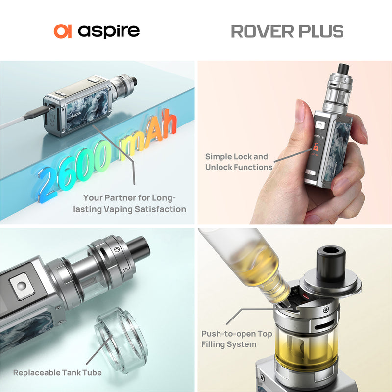 Aspire Rover Plus Mod Kit