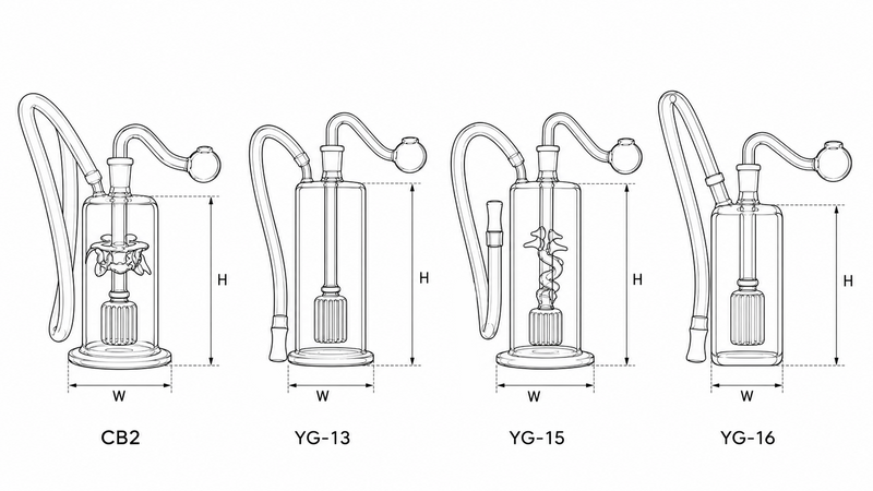 CB2 Oil Burner Water PIpe