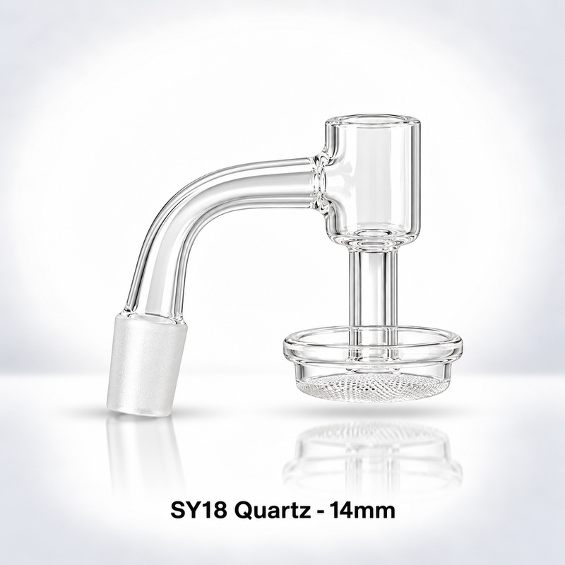 SY18 QUARTZ - 14mm Glass Banger