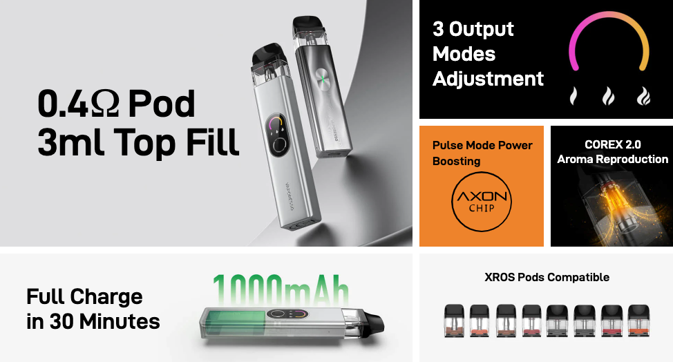 Vaporesso Xros 4 Vape Kit