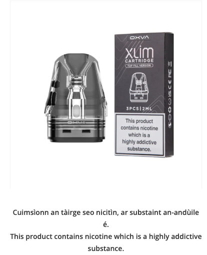 Oxva Xlim Cartridge 3PCS (Top Fill Version)