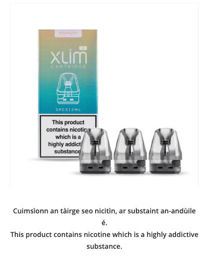 Oxva Xlim V2 Cartridge 3PCS