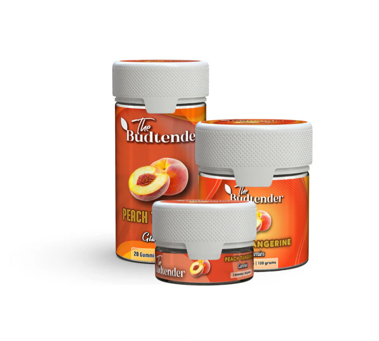 The Budtender - Peach Tangerine D9 Gummies
