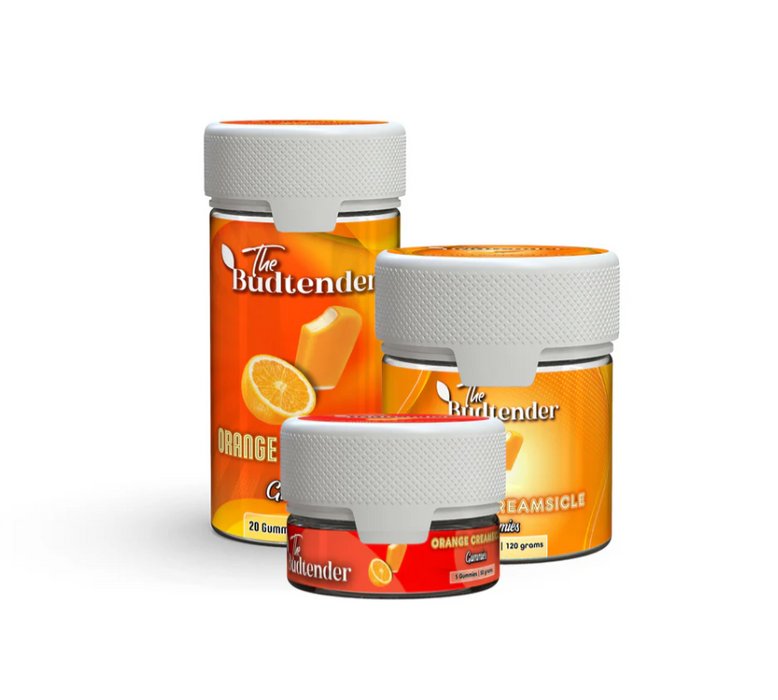 The Budtender - Orange Creamsicle D9 Gummies