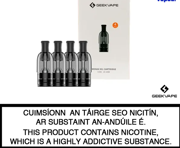 GeekVape Wenax M1 Cartridge (4pcs)