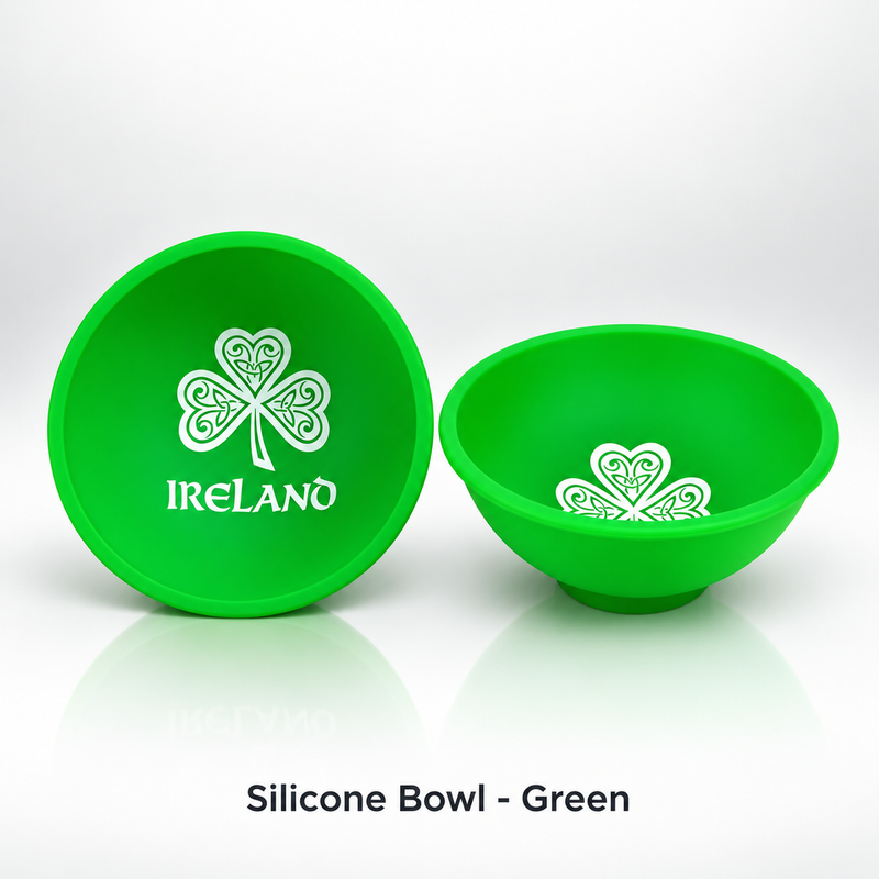 Irish Shamrock Silicone Hash Bowl