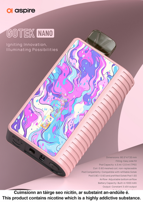 Aspire Gotek Nano Vape Kit