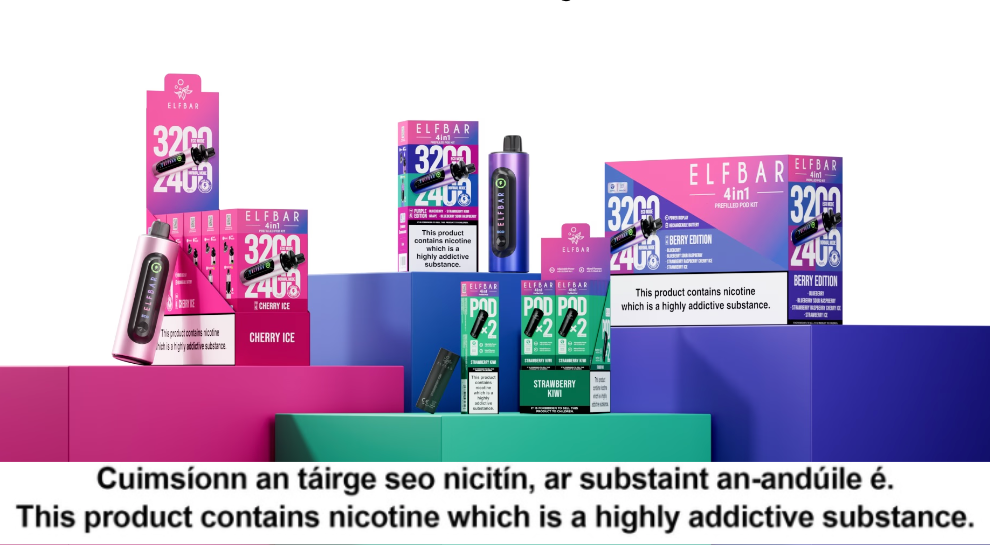 Elf Bar - 4 in 1 Prefilled Pods (2pcs)