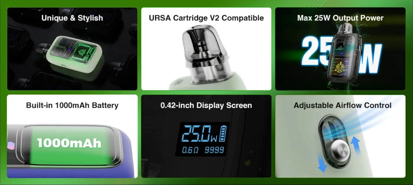 NEW! Lost Vape Ursa Epoch Vape Kit