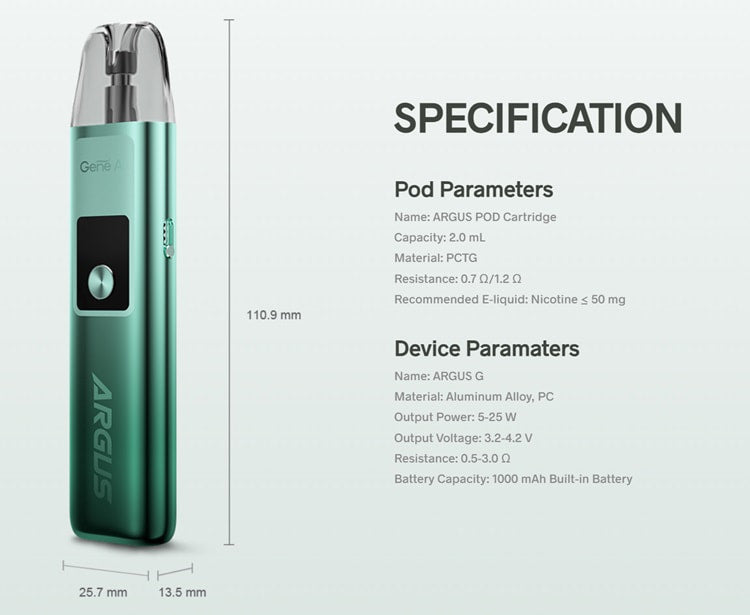 VooPoo Argus G Vape Kit