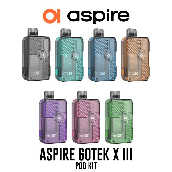 NEW! Gotek X III Vape Kit - Aspire