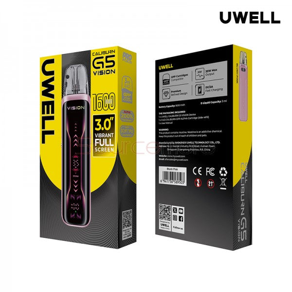 Uwell Caliburn G5 Vision Pod System Kit 35W