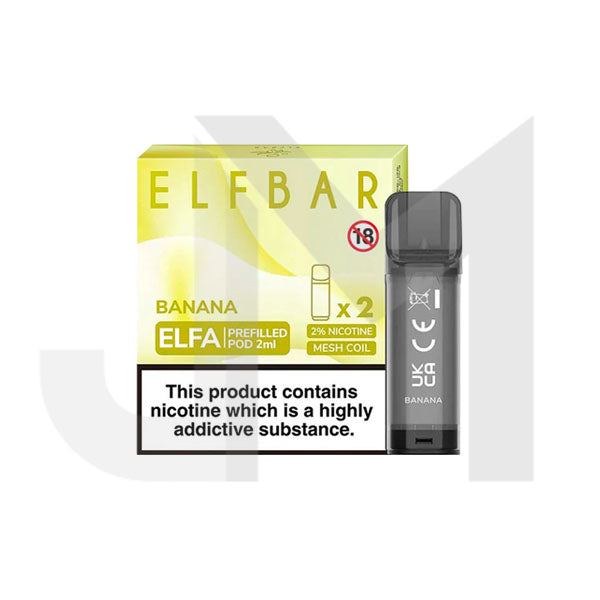 ELF Bar ELFA 20mg Replacement Prefilled Pods 2ml