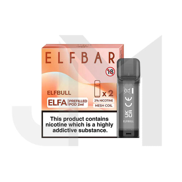 ELF Bar ELFA 20mg Replacement Prefilled Pods 2ml