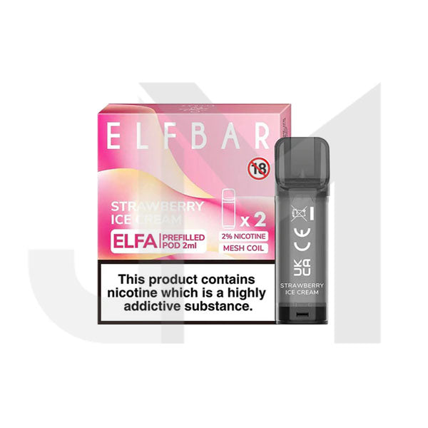 ELF Bar ELFA 20mg Replacement Prefilled Pods 2ml