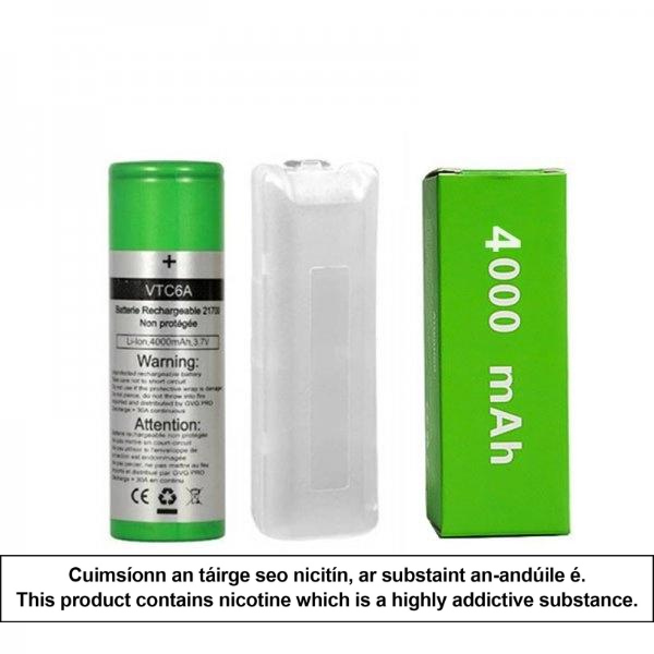 Battery VTC6A 21700 4000mAh 30A