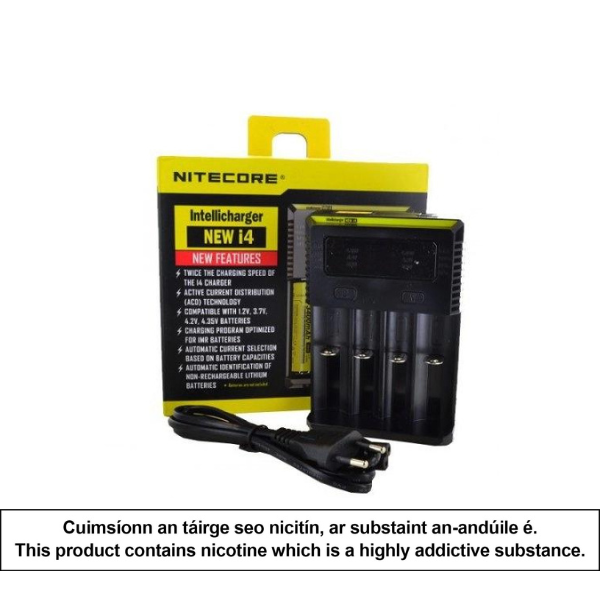 Charger New I4 Intellicharger Nitecore