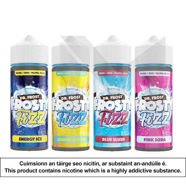 Dr Frost Frosty Fizz 0mg 100ml Shortfill (70VG/30PG)