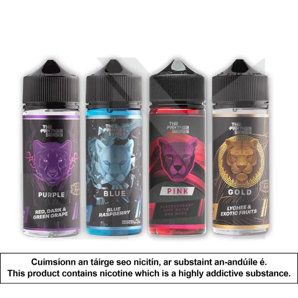 The Panther Series by Dr Vapes 100ml Shortfill 0mg (78VG/22PG)