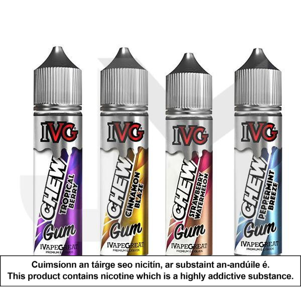 I VG Chew Gum 0mg 50ml Shortfill (70VG/30PG)