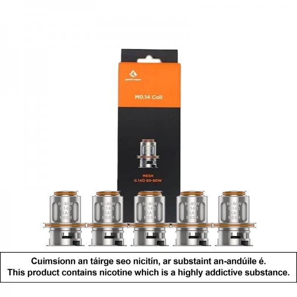 Coils M Series 0.14Ω/ 0.15Ω / 0.2Ω / 0.3Ω ( 5pcs) - Geekvape
