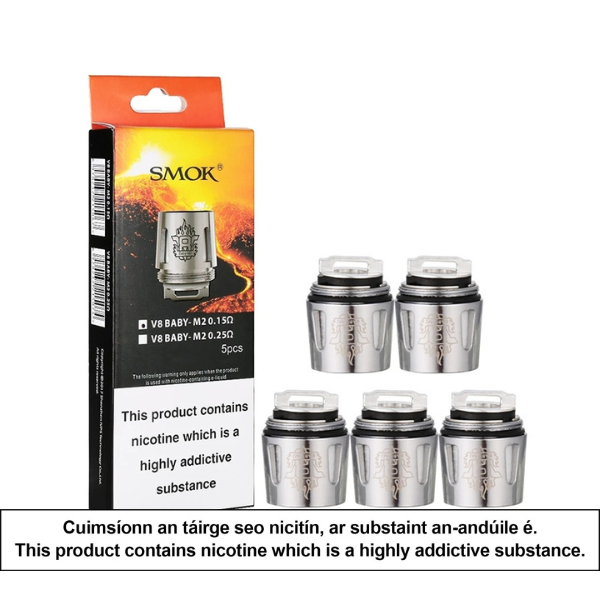 Smok Baby M2 Coils 0.15 ohm (5-Pack)