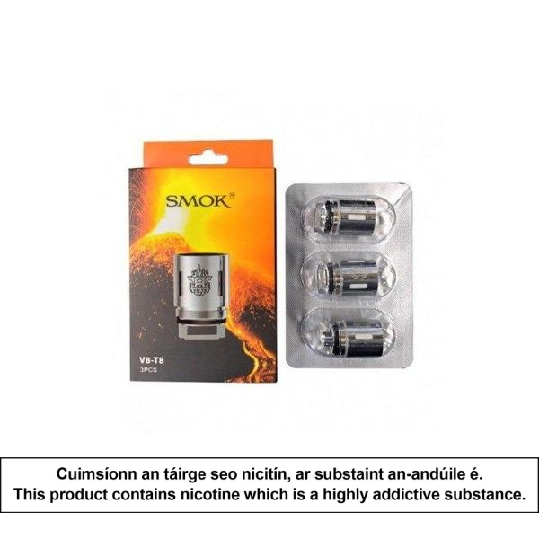 TFV V8-T8 0.15Ω coils (3pcs) - Smoktech