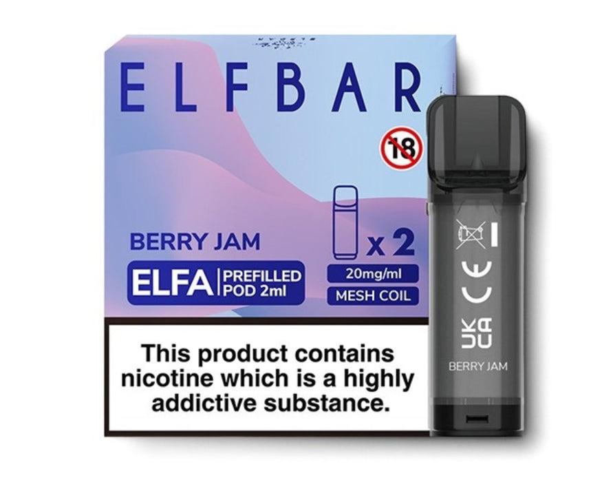 ELF Bar ELFA 20mg Replacement Prefilled Pods 2ml