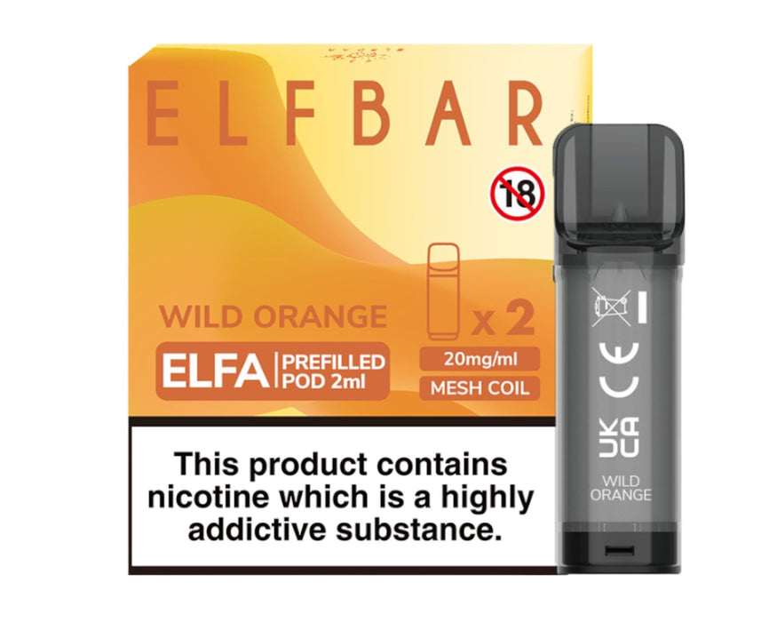 ELF Bar ELFA 20mg Replacement Prefilled Pods 2ml