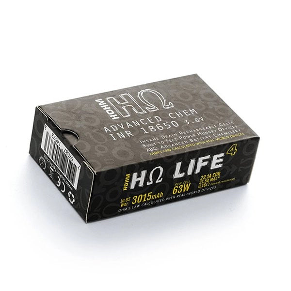 Battery 18650 Hohm Life 4 3015mAh - Hohm Tech