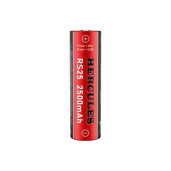 Battery RS25 18650 2500mAh 20A - Hercules by Fumytech