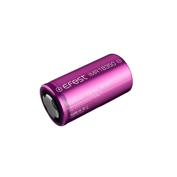 Battery IMR 18350 700mAh 10.5A (1 Battery) - Efest