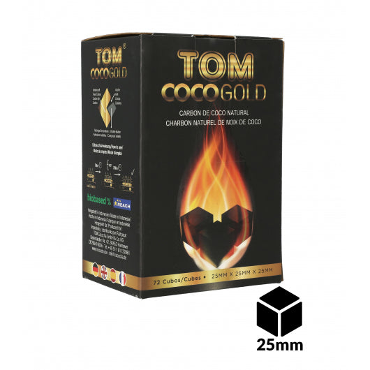TOM COCOCHA GOLD NATURAL CHARCOAL 1KG