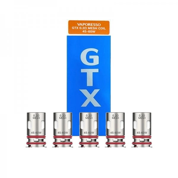 Coils GTX V2 0.2/0.3/0.4/0.6/0.8 (5pcs) - Vaporesso