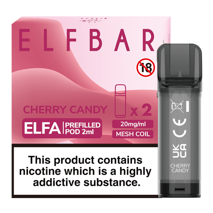 ELF Bar ELFA 20mg Replacement Prefilled Pods 2ml