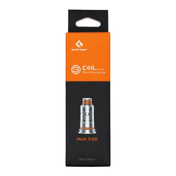 G series Coil 0.6Ω / 1.2S/ 1.2M / 1.8Ω (5pcs) - Geekvape