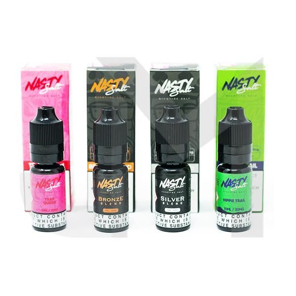 Nasty Salt 20mg 10ML Flavoured Nic Salt (50VG/50PG)