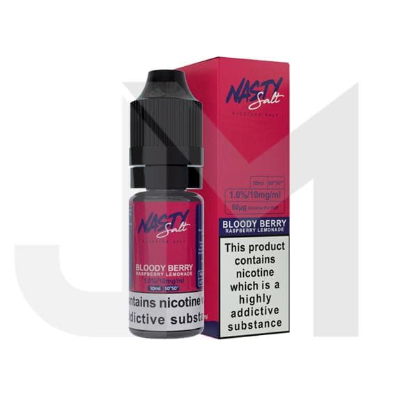 Nasty Salt 20mg 10ML Flavoured Nic Salt (50VG/50PG)