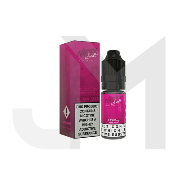 Nasty Salt 20mg 10ML Flavoured Nic Salt (50VG/50PG)
